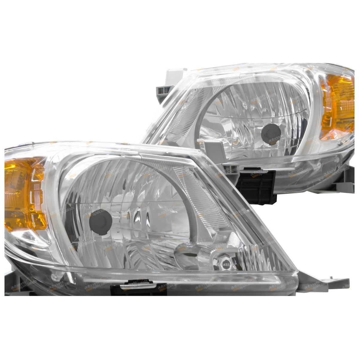 LH+RH Replacement Headlights Pair for Toyota Hilux (2005–2008)