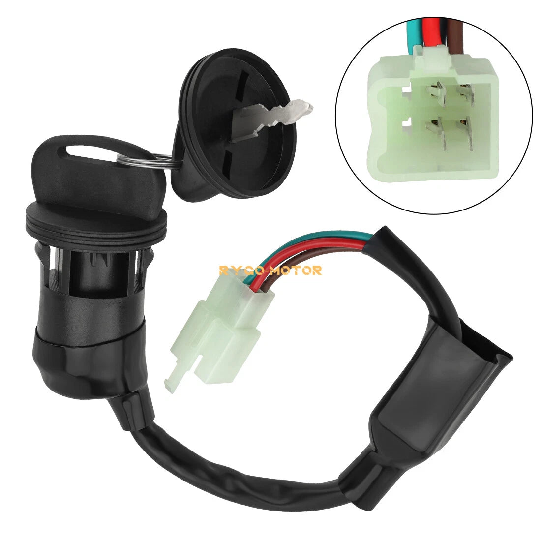 Ignition Key Switch for Yamaha Grizzly 90 YFM90 (2019–2024)