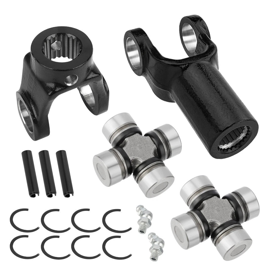 2X Front Prop Shaft Yoke & U-Joint for Polaris RZR 800 (2008–2014) #3260133