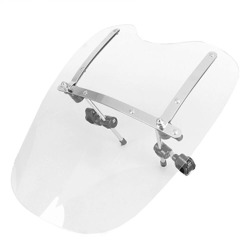 19" Clear Windshield for Harley Cross Bones (2008–2011)