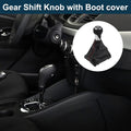 6 Speed Shift Knob with Boot Cover Replacement for Audi A5 (2007–2017)