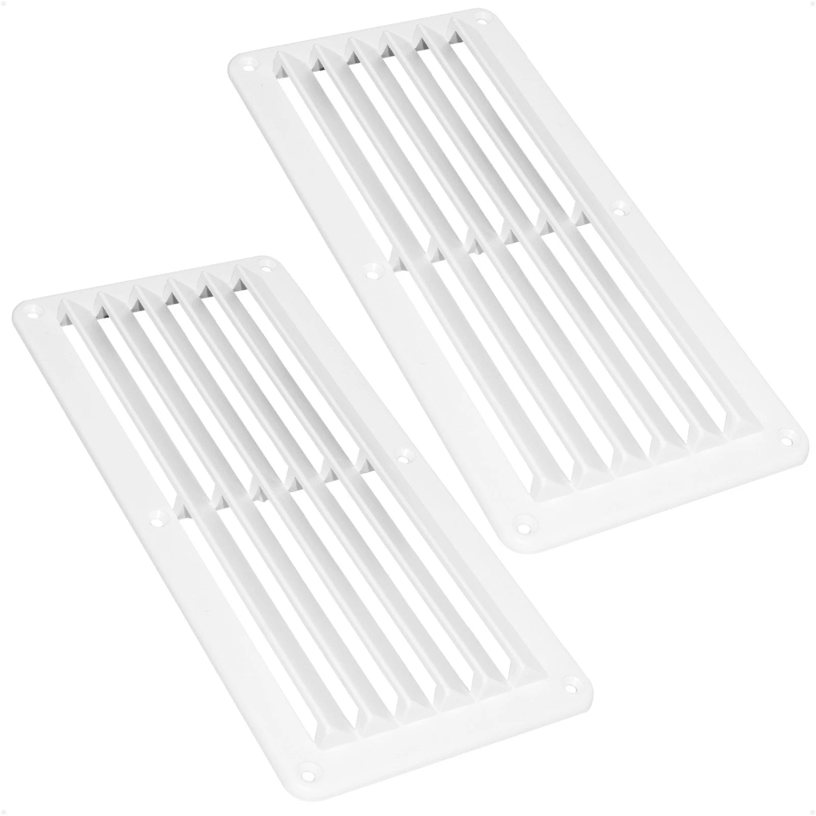 Set of 2 Rectangular Louvered Ventilators for (FO590-M2)