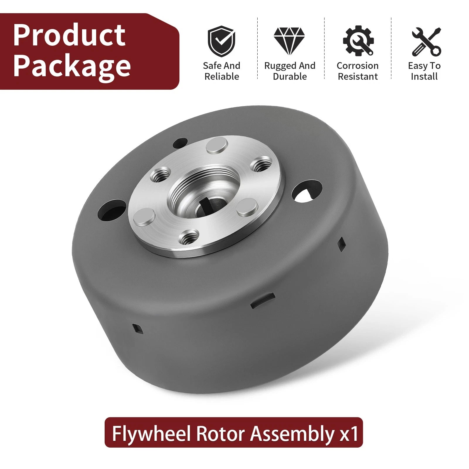 Flywheel Rotor Assembly for Suzuki Quad Master LT-A50 ALT50 LT50 JR50 (1983–2005)