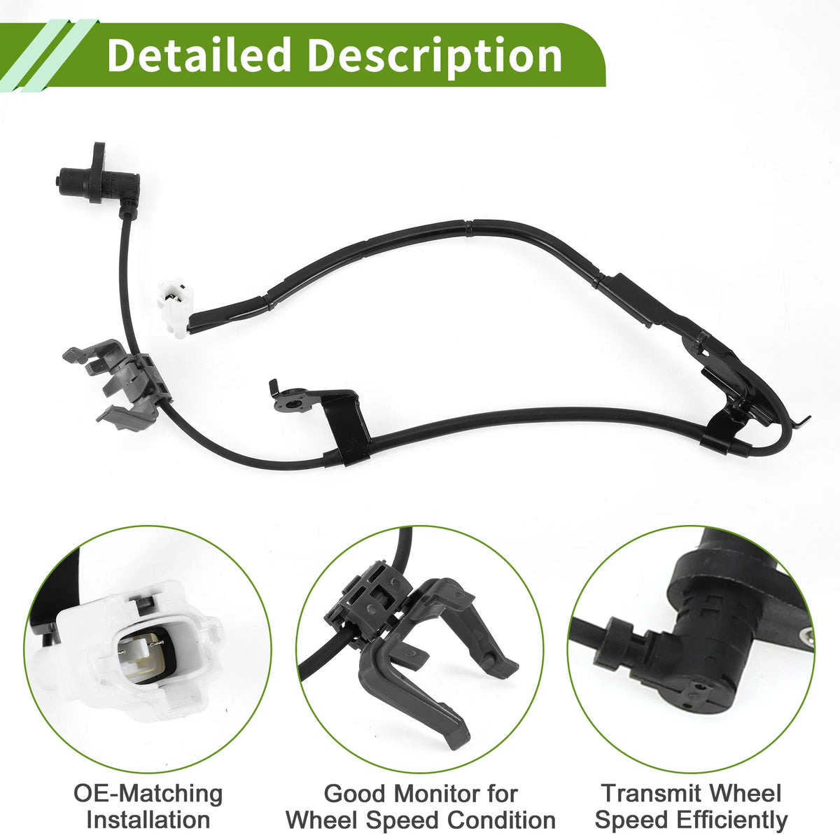 ABS Wheel Speed Sensor No. 8954248020 for Toyota Highlander (2001–2007)
