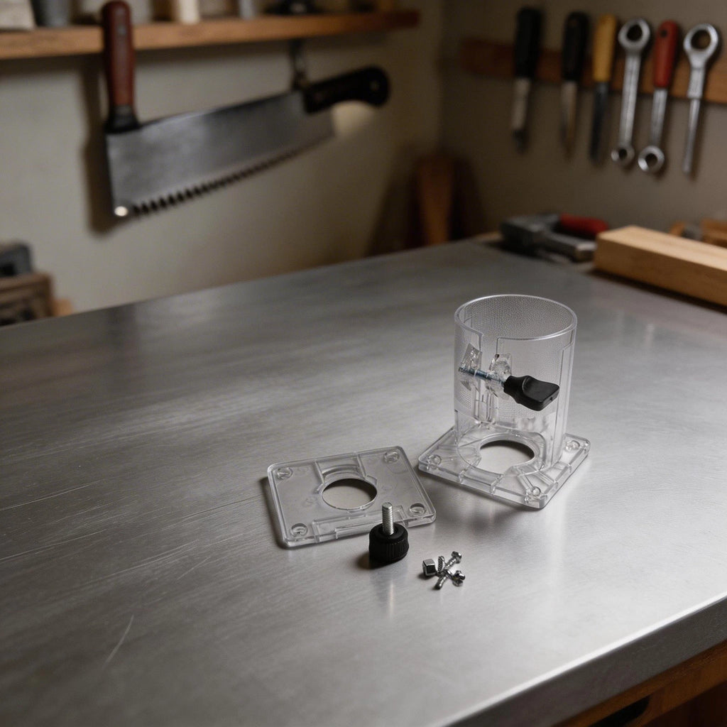 Transparent Plastic Base for Trimmer Router 3701 3703