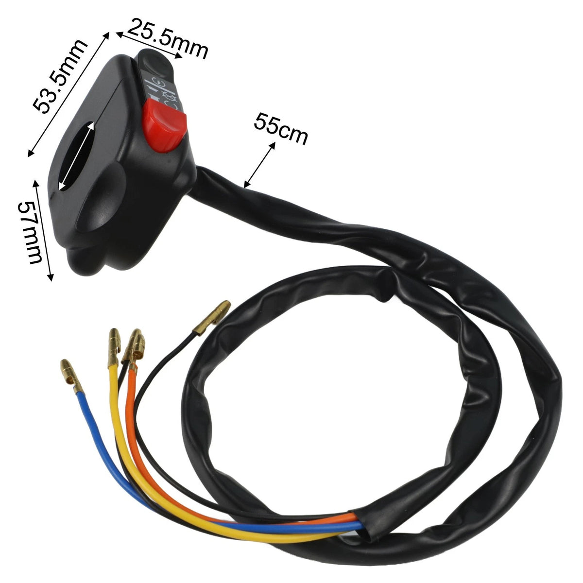 Functional Motorcycle Switch for Right Handlebar (2010–2023)