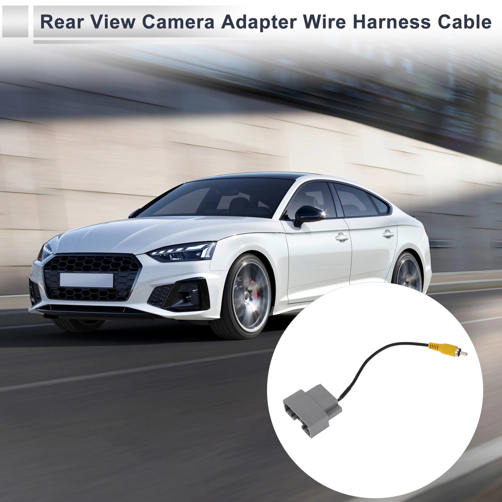 Rear View Camera Adapter Wire Harness Cable for Chrysler Aspen (2008–2009)