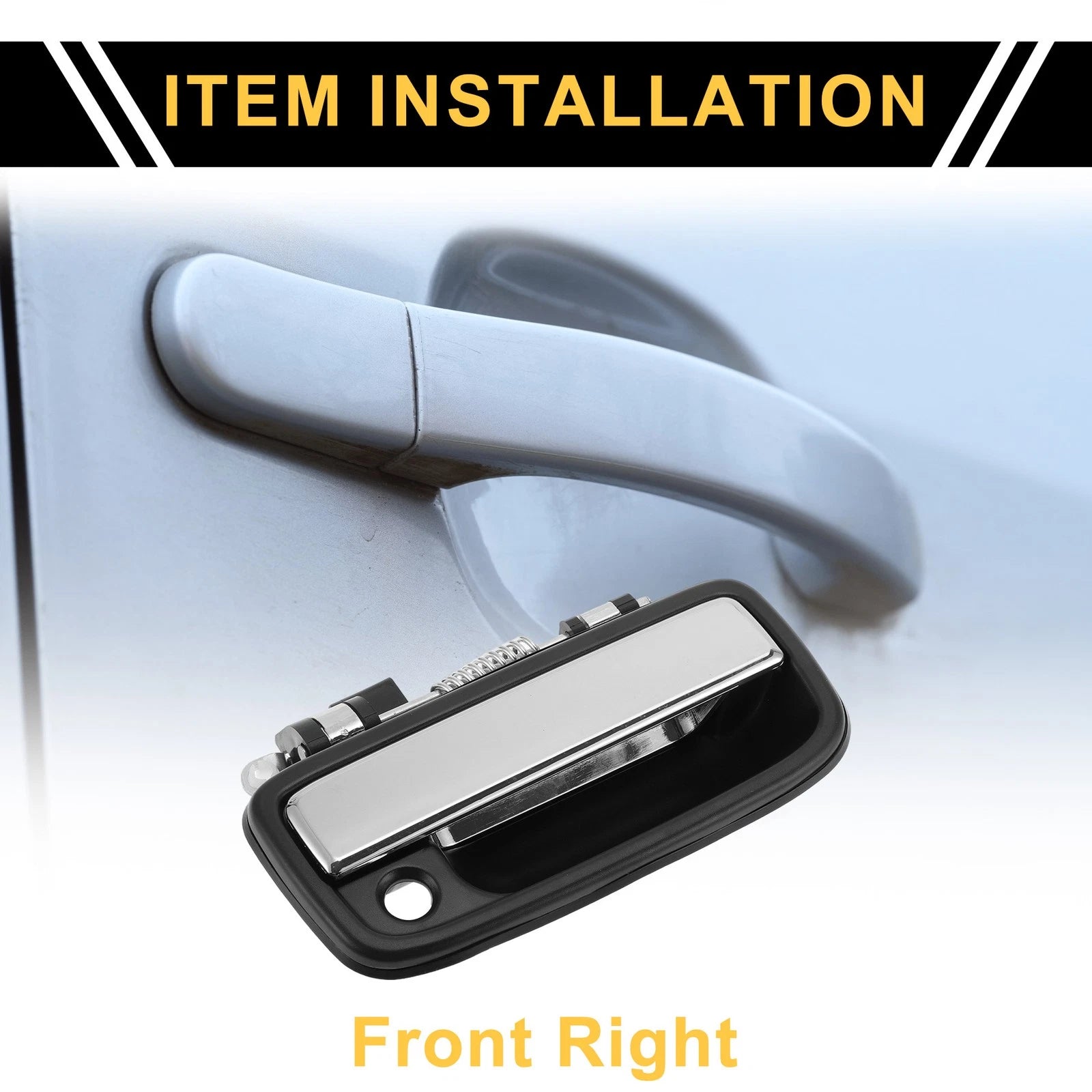 Front Right Exterior Door Handle Replacement for Toyota Tacoma 1995-2004