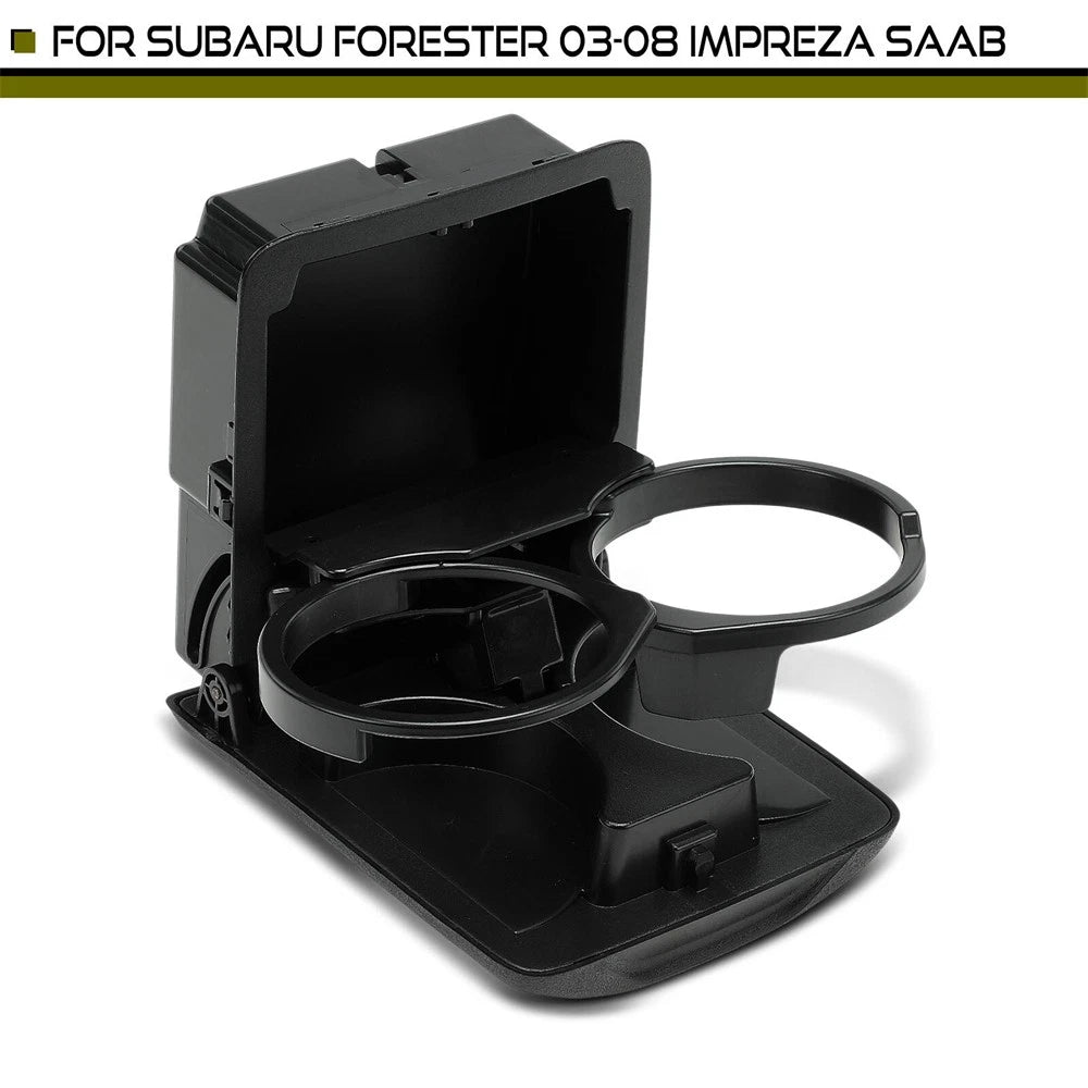 Rear Center Console Cup Holder for Subaru Forester Impreza Saab 9-2X (2003–2008)