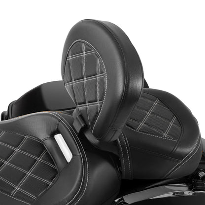 Driver Backrest Pad for Harley Touring Electra Glide Road King (2009–2023)