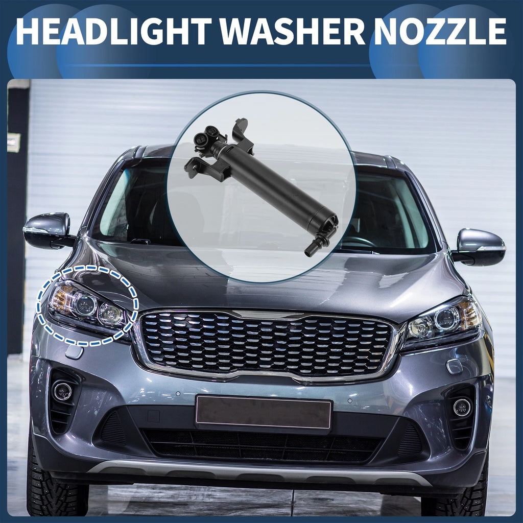 Front Passenger Side Headlight Washer Nozzle Replacement for Audi A3 (2013–2016)