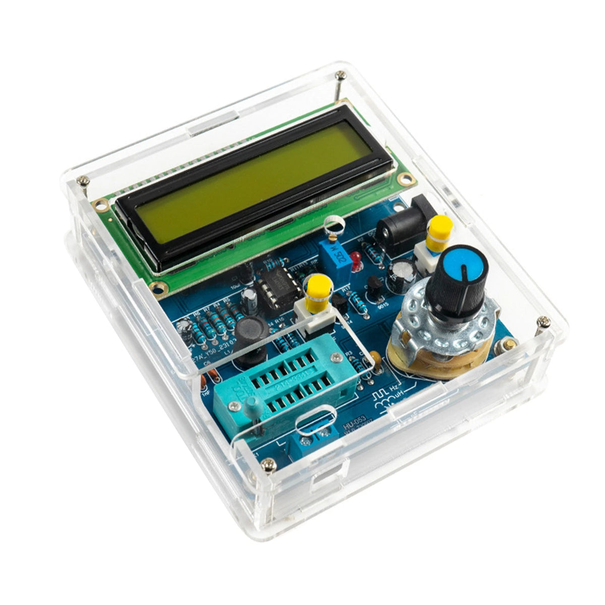 Set of 1 LCD Digital Display Inductance Capacitance Meter Frequency Tester