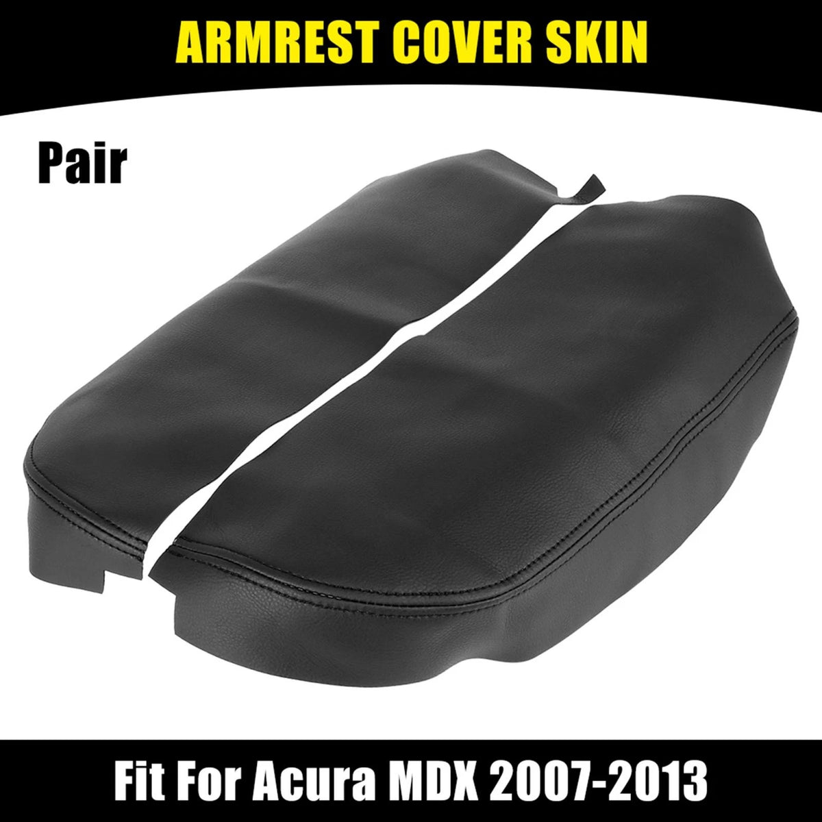 2X Center Console Lid Armrest Cover Protector for Acura MDX (2007–2013)