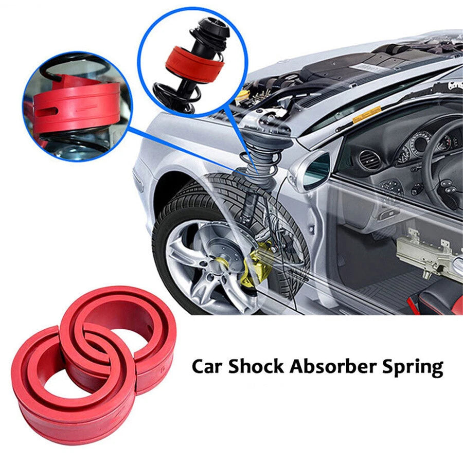 2Pcs Shock Spring Bumper Absorber for