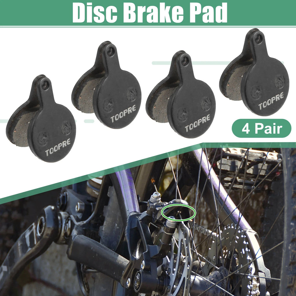 Brake Pads Replacement Pair for Tektro IOX Novela Lyra (Resin) (2005–2015)
