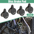 Brake Pads Replacement Pair for Tektro IOX Novela Lyra (Resin) (2005–2015)