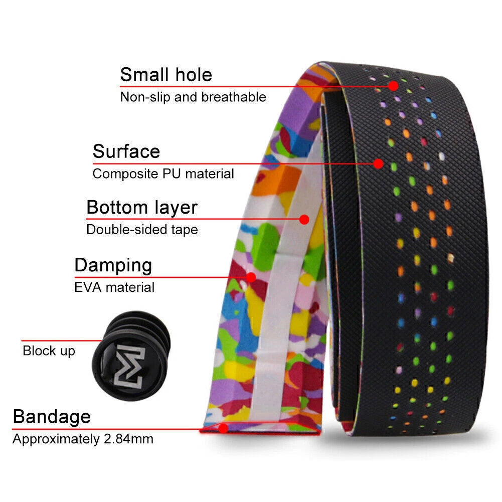 Handlebar Tape Wrap for Road Bike (Cork)