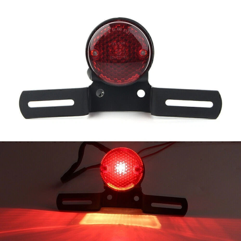 LED Brake Tail Light for Bobber Chopper Cafe Racer ATVS (12V)