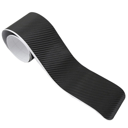 Carbon Fiber Rear Trunk Protector Trim Sticker for (90CM)