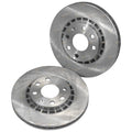 2 Front Disc Brake Rotors for Daewoo Lanos (1997–2003) A15SMS A16DMS