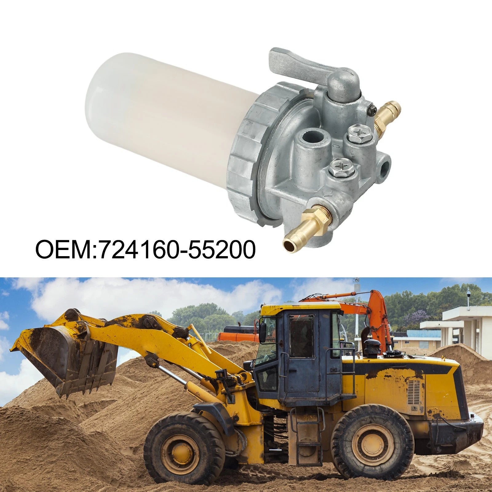 Fuel Filter for Various Tractor Models (Sustainable Design)
