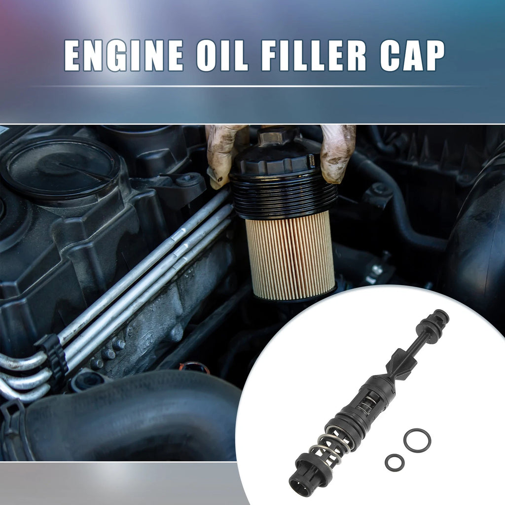 Engine Oil Filter Housing Cover Cap for Audi A4 2.0L (2017–2022)