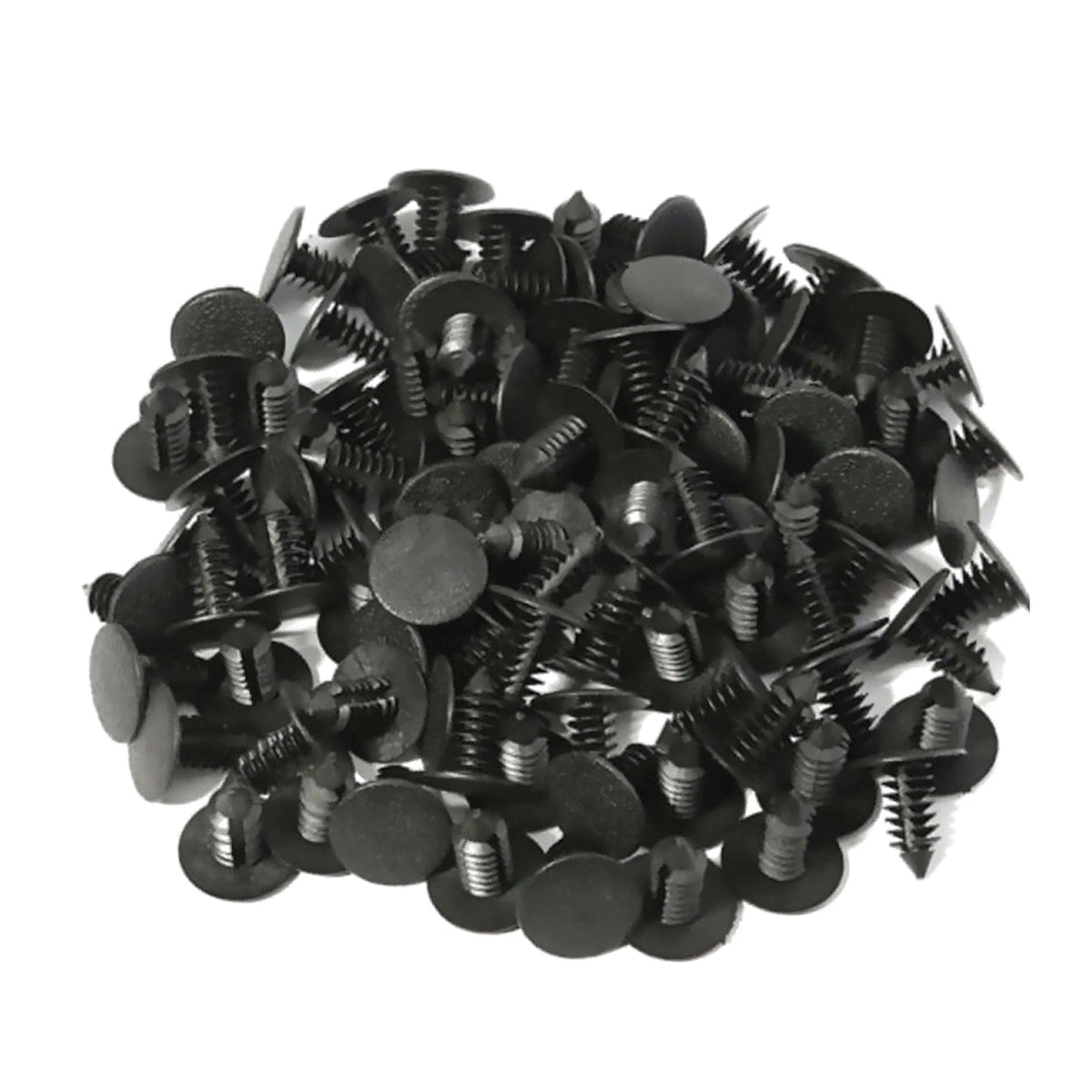 100Pcs Plastic Rivets Fasteners for Car Bumper Clips Fender Push Pin