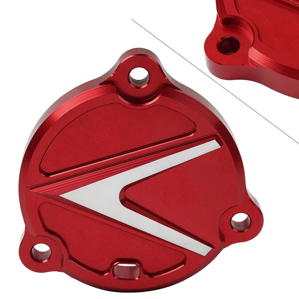 CNC Left Side Engine Cover for Yamaha T-Max 530 (2013–2014) Red