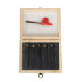 5-Pack 3/8" Indexable Carbide Turning Inserts for Machining Lathes