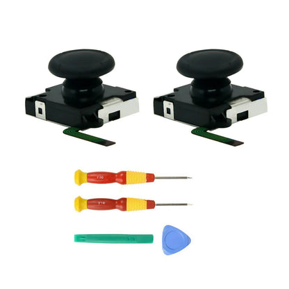 3D Analog Joystick Control Rocker Repair with Cap for Nintendo Switch Joy-Con