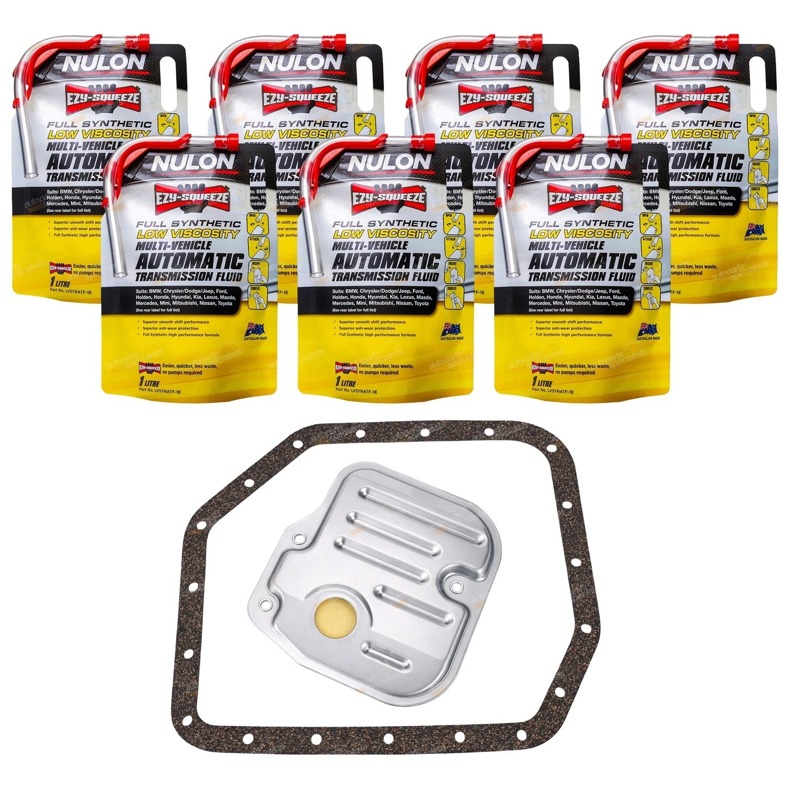 Automatic Transmission Filter Kit + Fluid for Yaris NCP131 (2011–2019)