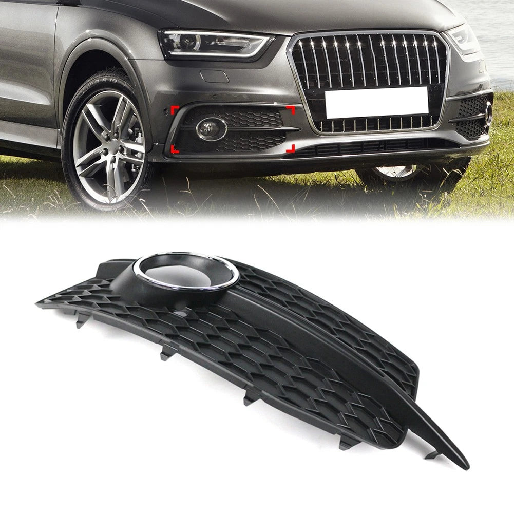 Front Bumper Fog Light Cover Right Side for Audi Q3 (2012–2014)