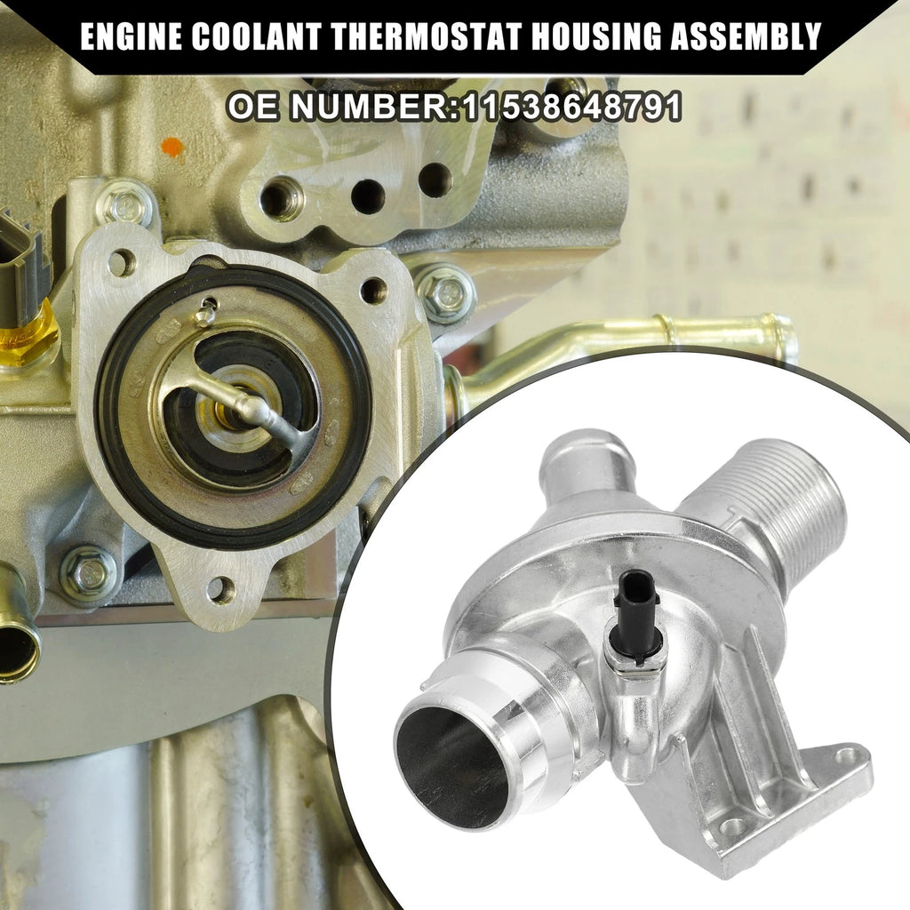 Engine Coolant Thermostat Housing Assembly for BMW X1 (2012–2017)