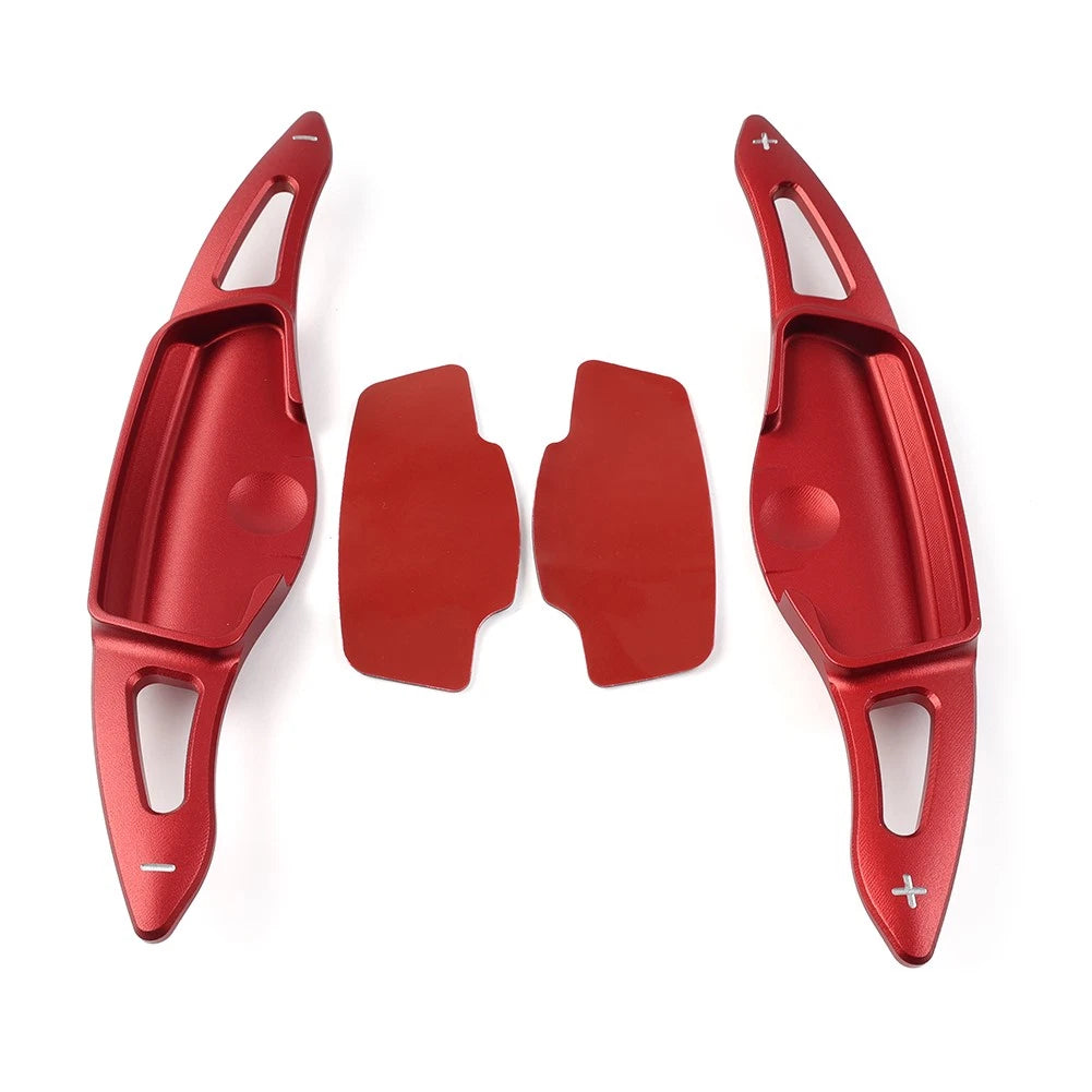 2X Steering Wheel Paddle Sliders for Kia K3 K5 (2020–2022) Red
