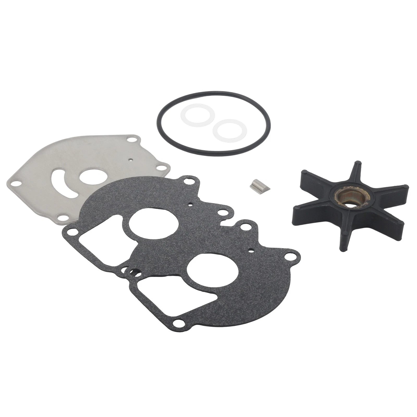 Water Pump Impeller Kit for Mercury 18 20 25 HP (18-3215, 47-85089Q4, 47-85089T7)