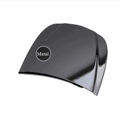 Small Mini Black Car Hood Vinyl Wrap Display Model