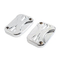 Chrome Front Brake Master Cylinder Cover Cap for Harley Electra Glide (2007–2023)