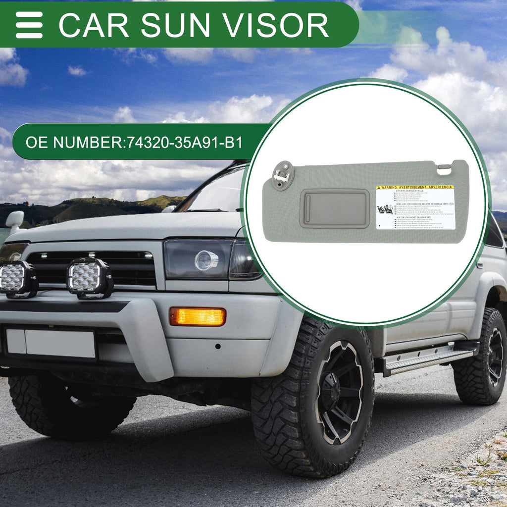 Left Driver Side Car Sun Visor Replacement for Toyota 4Runner (2010–2023)