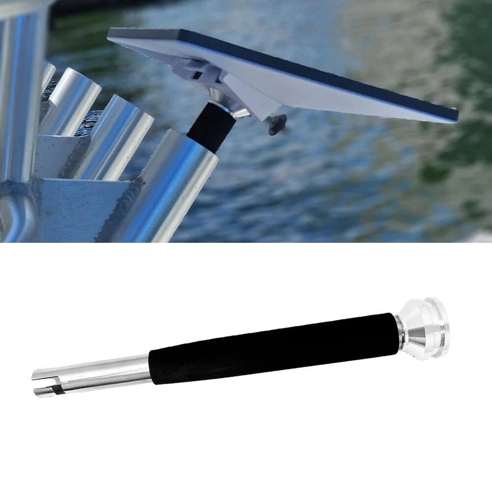 Marine Pole Bracket for Boat Antenna Support (Vibration Resistant)