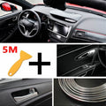5M Chrome Silver Car Molding Trim for Universal Vehicles (All Years)