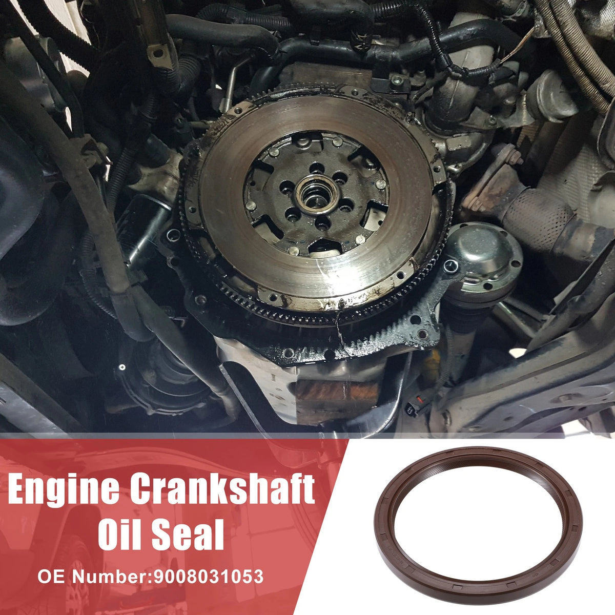 2X Engine Crankshaft Oil Seal for Toyota Camry Avalon (1998–2016) Lexus
