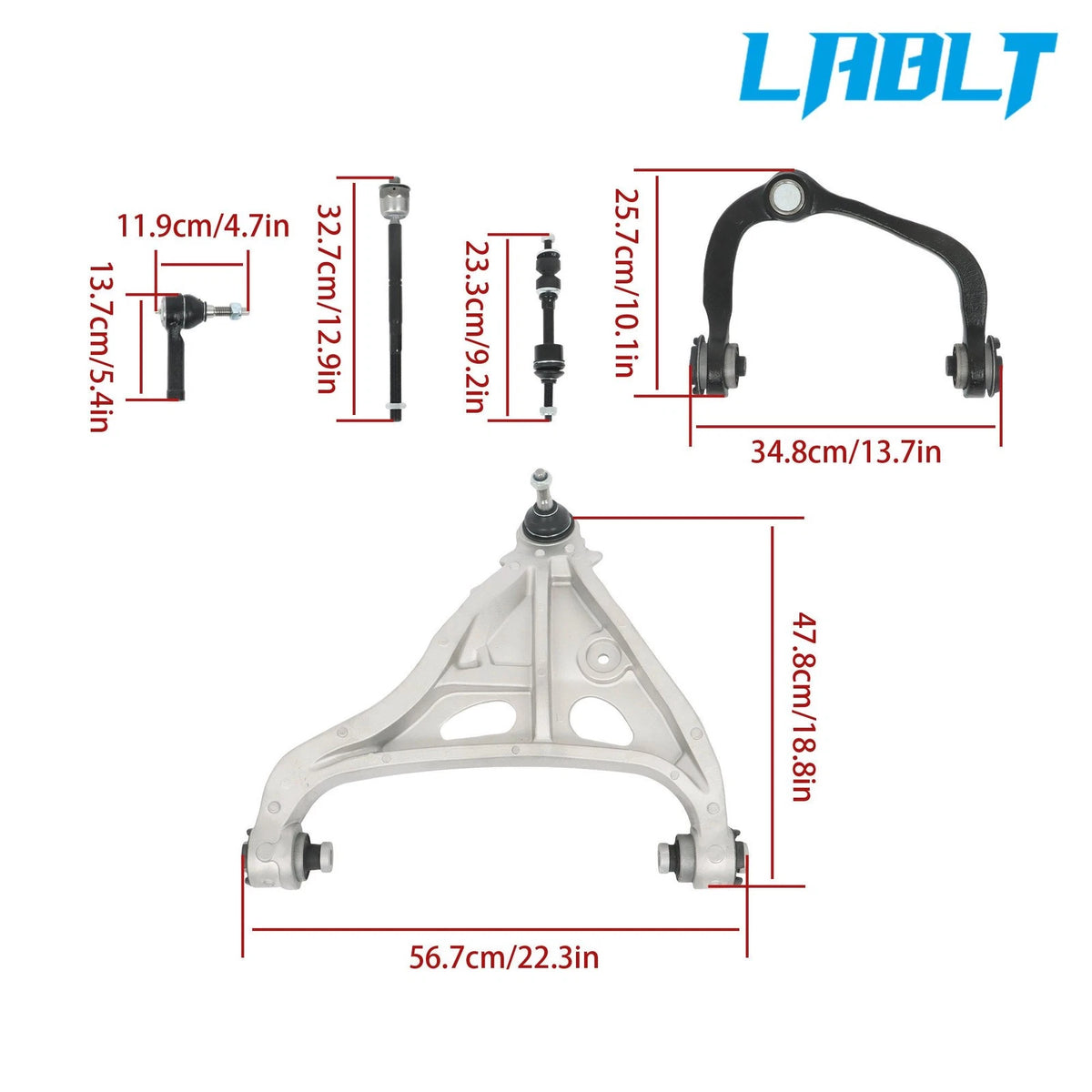 Front Control Arm Ball Joint Sway Bar for Ford F-150 Lincoln Mark LT (2005–2008)