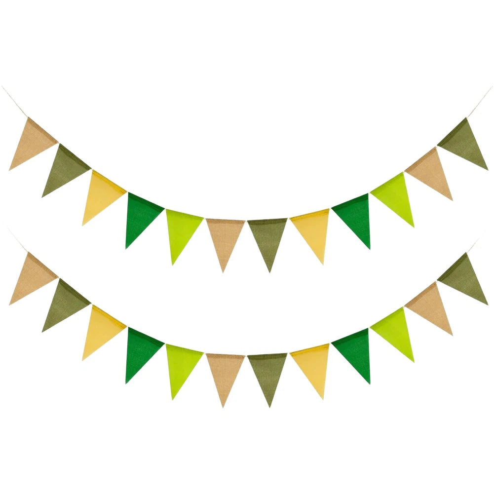 Triangle Flag Banner for Wedding Decor (Lightweight, Easy to Hang)