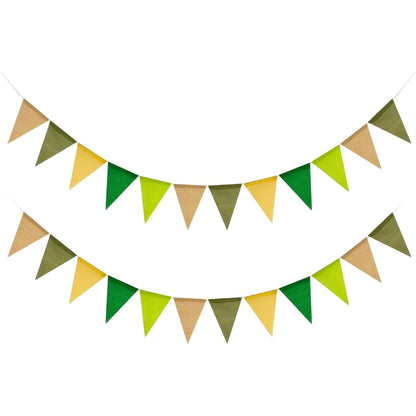 Triangle Flag Banner for Wedding Decor (Lightweight, Easy to Hang)