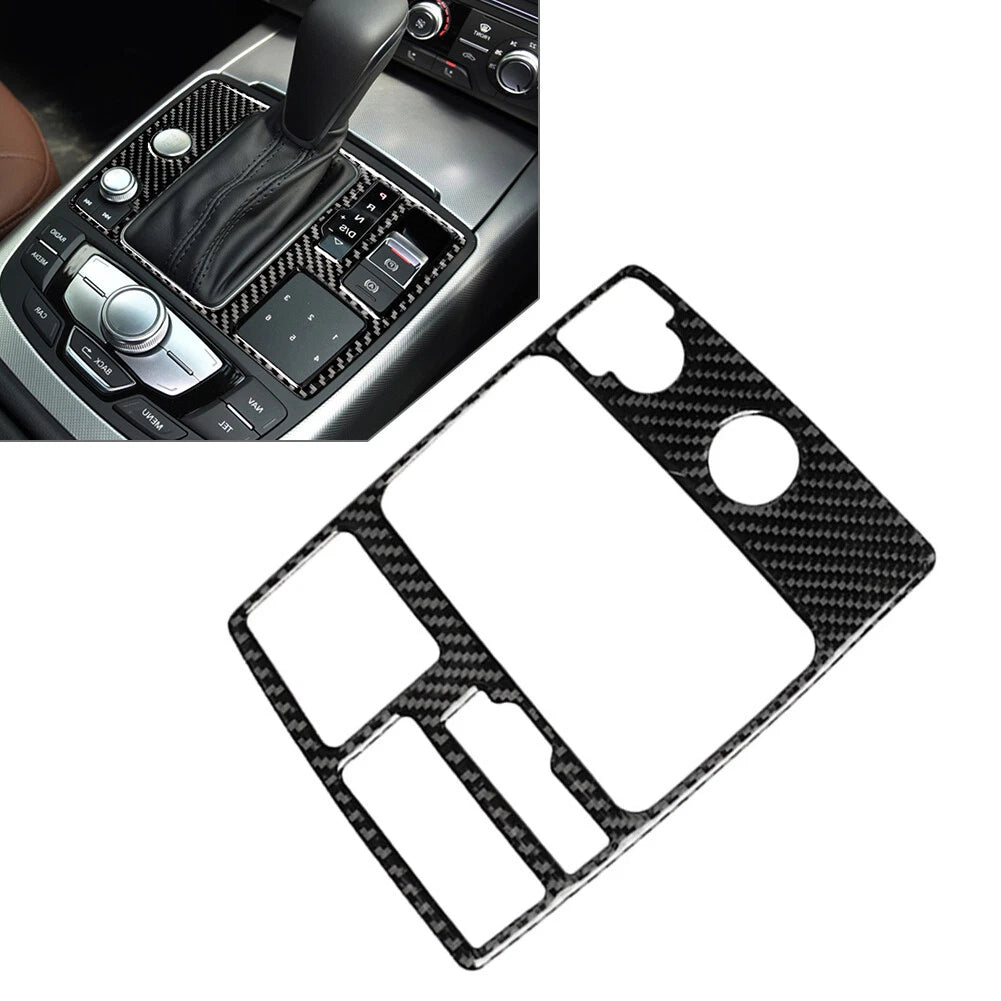 Interior Engine Start Stop Panel Cover Trim for Audi A6 A7 (2012–2018)