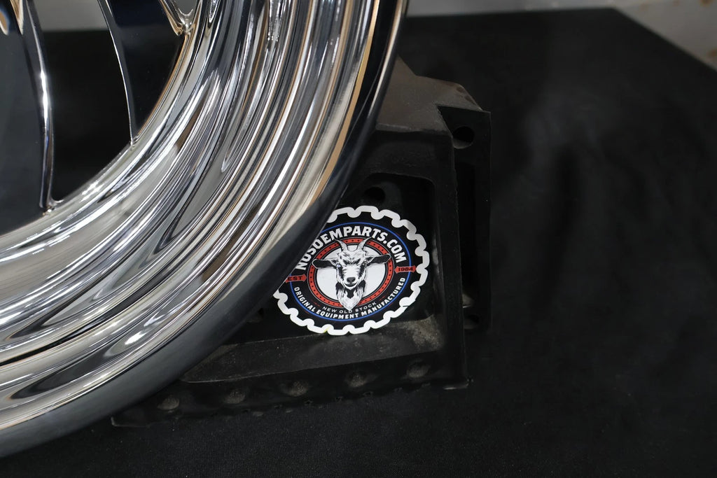 OEM Chrome Typhoon Rear Wheel for Harley-Davidson Softail FX (2008–2017)