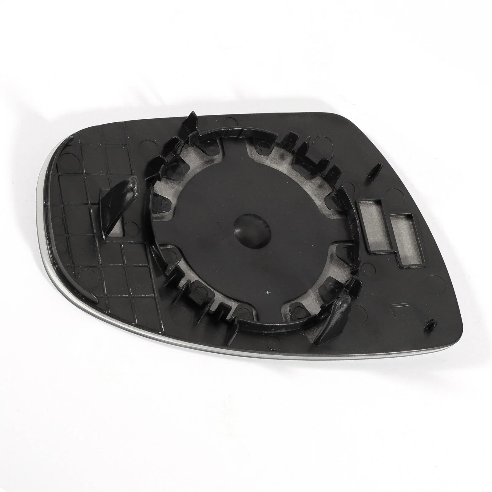 Left Side Mirror Glass Non Heated White Back for Hyundai i20 (2014–2020)
