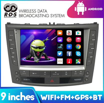 9" Android Stereo Radio for Lexus IS250 IS300 IS350 (2005–2012) 2+32GB