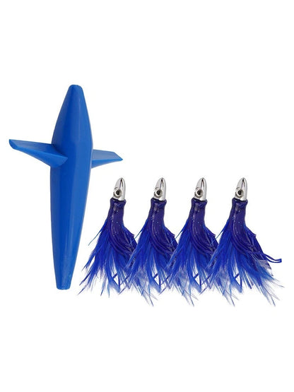 Feather Trolling Skirt for Big Game Fishing
