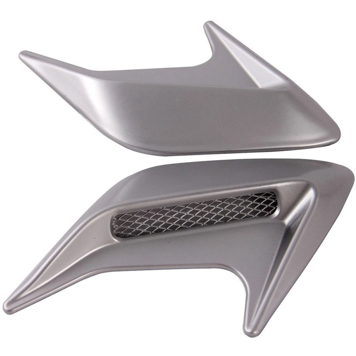 2 Pack Side Vent Air Flow Fender Intake Stickers for Universal Vehicles